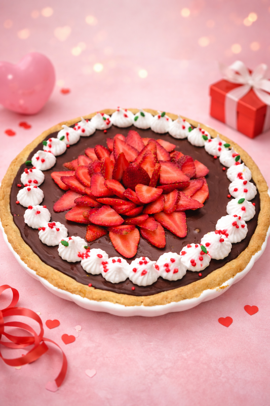 **Pie de Chocolate Vegano – Edición Día del Cariño**