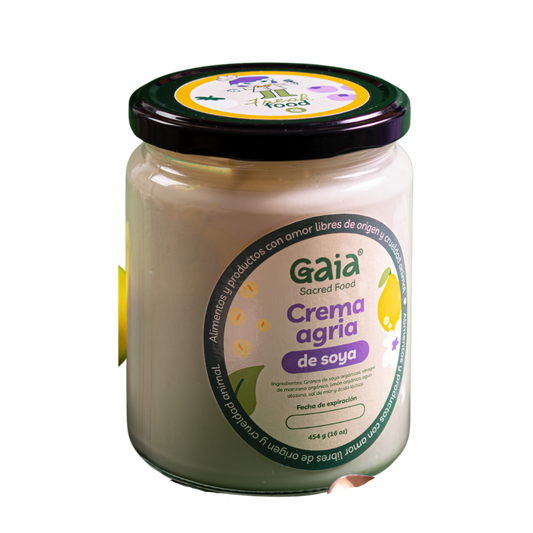 *Crema Agria de Soya*