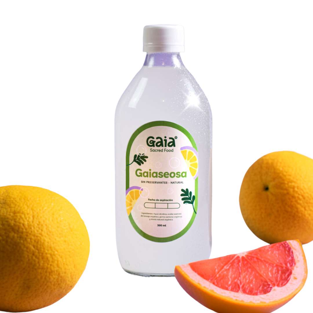 *Gaiaseosa Natural Sabor Toronja*